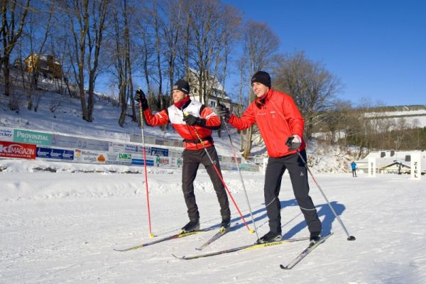 Ski-Langlauf in Schmellenberg-Westfeld